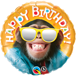 Happy Birthday Funny Chimp