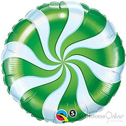 Candy Swirl 18inch - Green