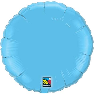 Circle Foil Balloon | Light Blue