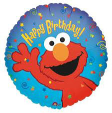 Elmo - Happy Birthday - Uninflated