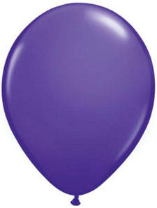 11 inch latex, 25ct - Purple Violet