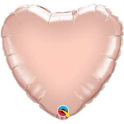 Heart Foil Balloon | Rose Gold