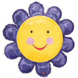 Smiling Flower Purple