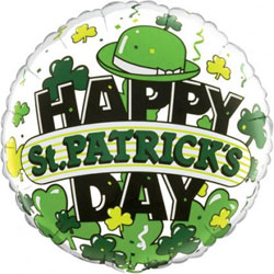 Happy St Patricks Day Derby - Uninflated