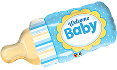Welcome Baby Boy Bottle