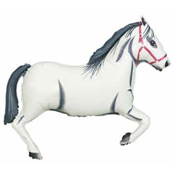 White Horse Supershape - Uninflated