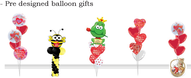 Valentine's Day Romantic Balloon Arrangements