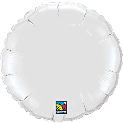 Circle Foil Balloon | White