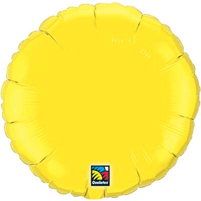 Circle Foil Balloon | Yellow