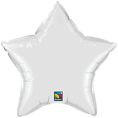 Star Balloon | White