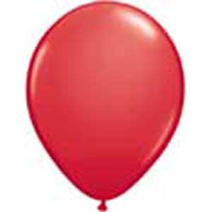 11 inch latex, 25ct - Standard Red