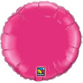 Circle Foil Balloon | Fuchsia