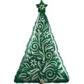 Damask Christmas Tree Supershape