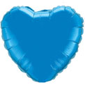 Heart Foil Balloon | Sapphire Blue