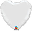 Heart Foil Balloon l White