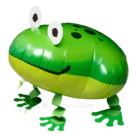 Frog walking balloon